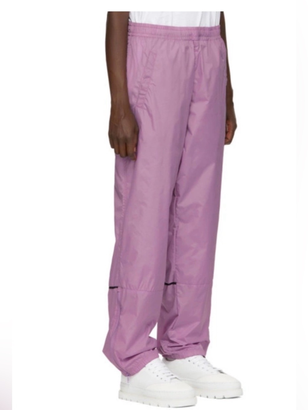 Acne Lilac Wide-Leg Track Pants